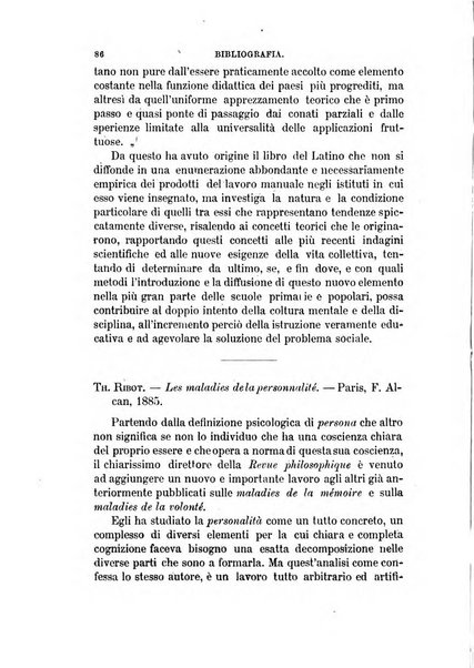 La filosofia delle scuole italiane