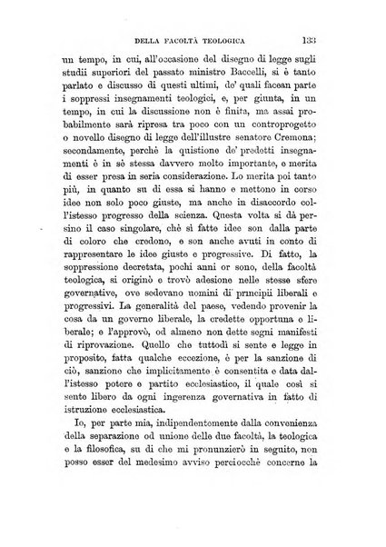 La filosofia delle scuole italiane