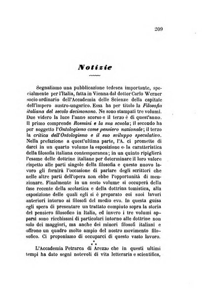 La filosofia delle scuole italiane