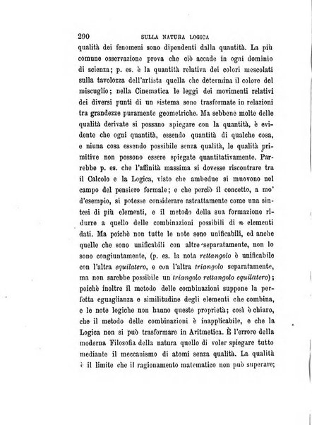 La filosofia delle scuole italiane