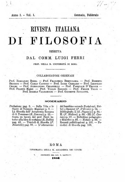 Rivista italiana di filosofia