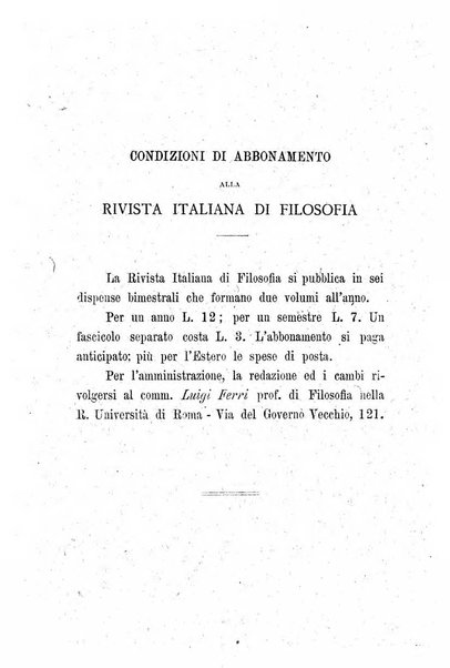 Rivista italiana di filosofia