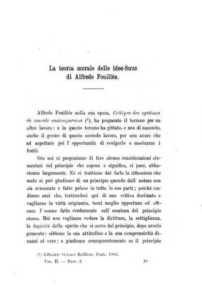 Rivista italiana di filosofia