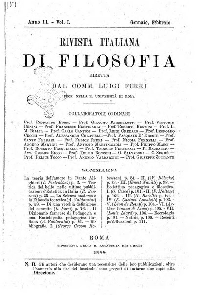 Rivista italiana di filosofia