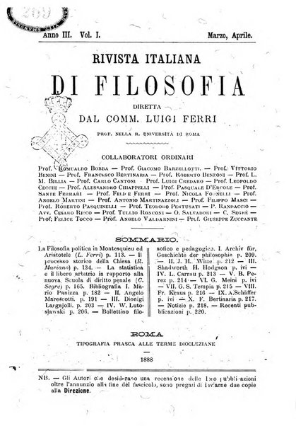 Rivista italiana di filosofia