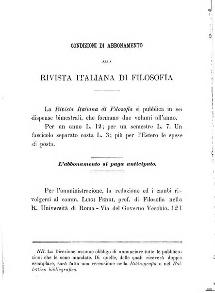 Rivista italiana di filosofia