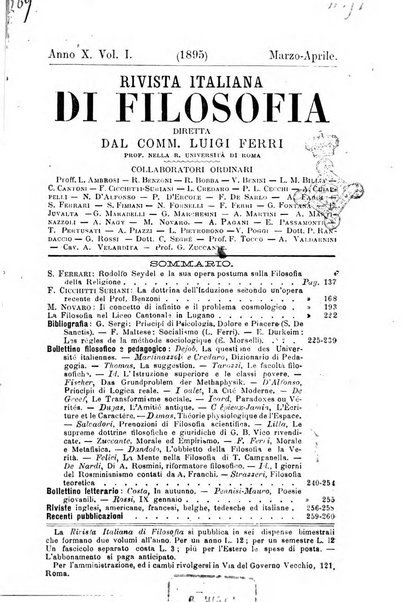 Rivista italiana di filosofia