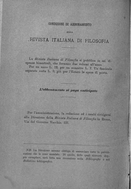 Rivista italiana di filosofia