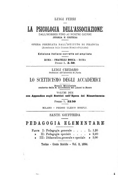 Rivista italiana di filosofia