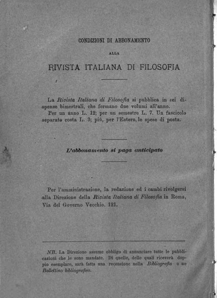 Rivista italiana di filosofia