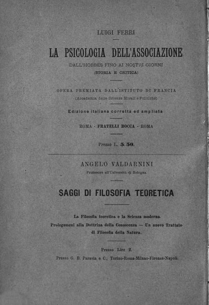 Rivista italiana di filosofia