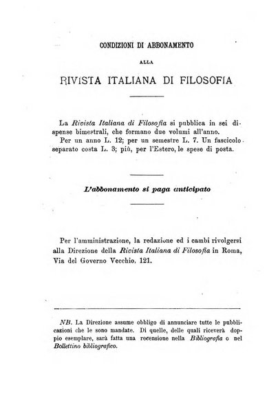 Rivista italiana di filosofia