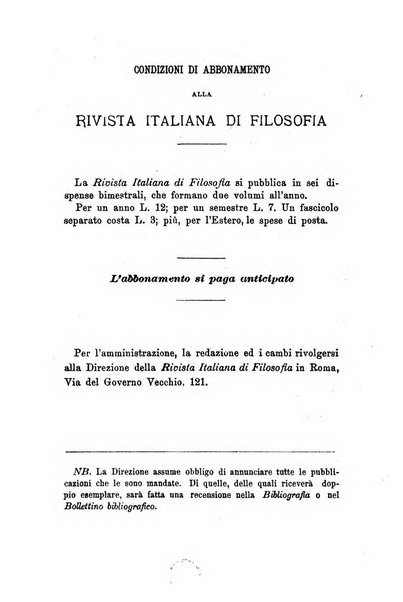 Rivista italiana di filosofia