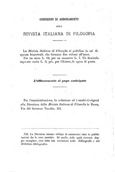 Rivista italiana di filosofia