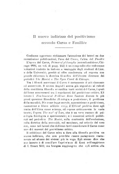 Rivista italiana di filosofia