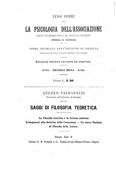 Rivista italiana di filosofia