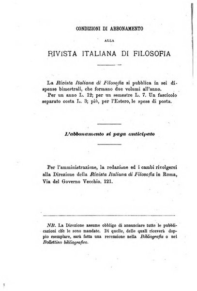 Rivista italiana di filosofia