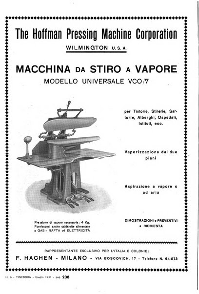 Tinctoria i progressi delle industrie tintorie e tessili