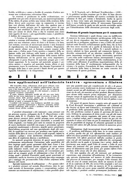 Tinctoria i progressi delle industrie tintorie e tessili