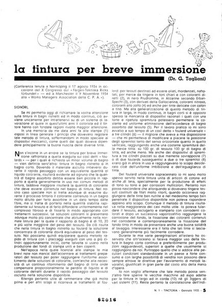 Tinctoria i progressi delle industrie tintorie e tessili