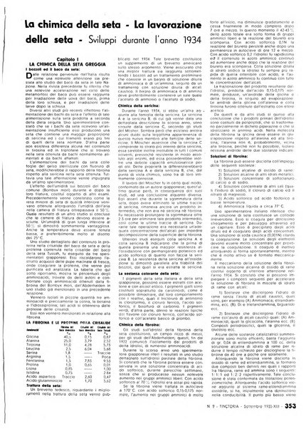 Tinctoria i progressi delle industrie tintorie e tessili