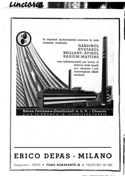 Tinctoria i progressi delle industrie tintorie e tessili