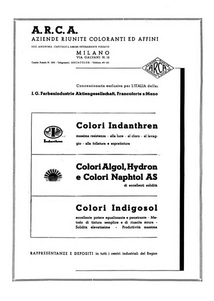 Tinctoria i progressi delle industrie tintorie e tessili