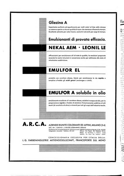 Tinctoria i progressi delle industrie tintorie e tessili