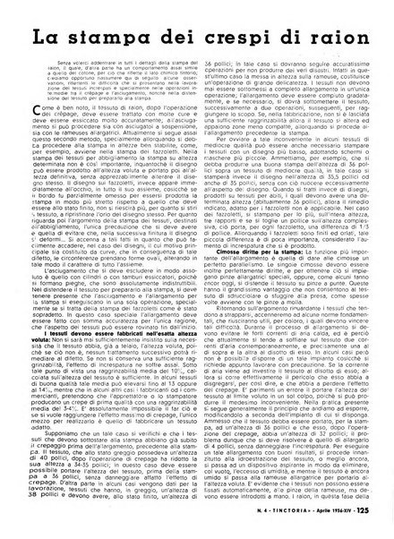 Tinctoria i progressi delle industrie tintorie e tessili