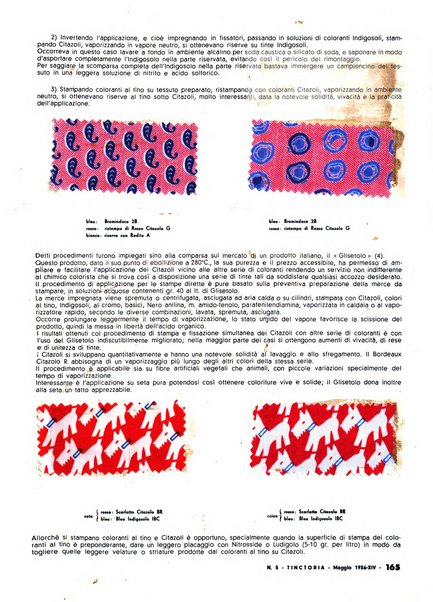 Tinctoria i progressi delle industrie tintorie e tessili