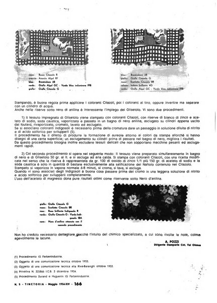 Tinctoria i progressi delle industrie tintorie e tessili