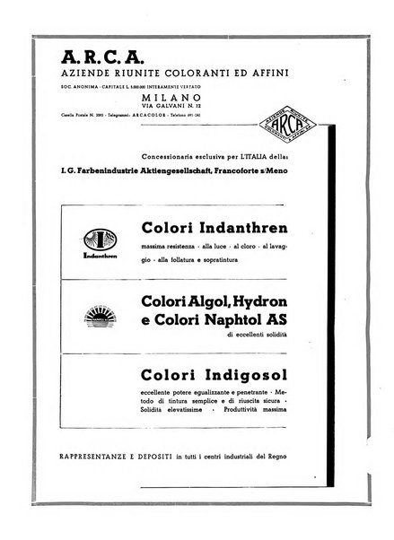 Tinctoria i progressi delle industrie tintorie e tessili