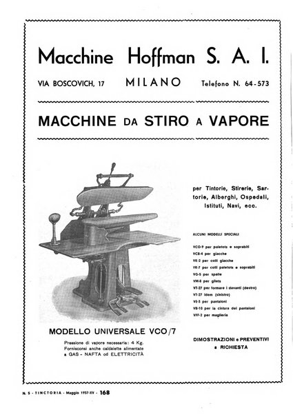 Tinctoria i progressi delle industrie tintorie e tessili