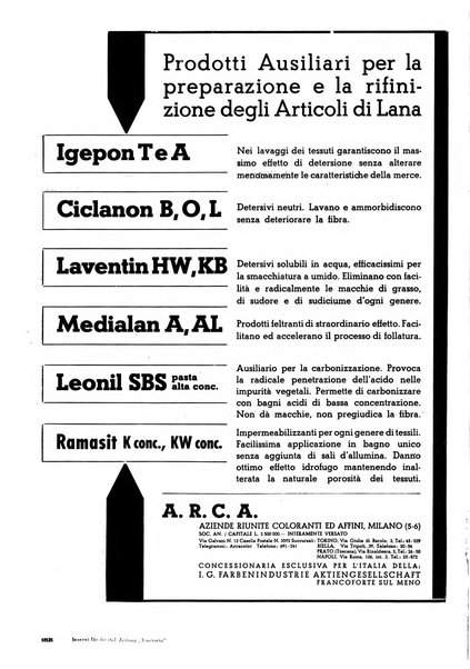 Tinctoria i progressi delle industrie tintorie e tessili