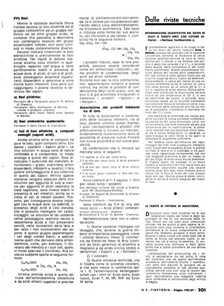 Tinctoria i progressi delle industrie tintorie e tessili