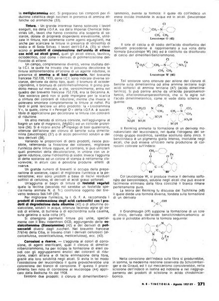 Tinctoria i progressi delle industrie tintorie e tessili