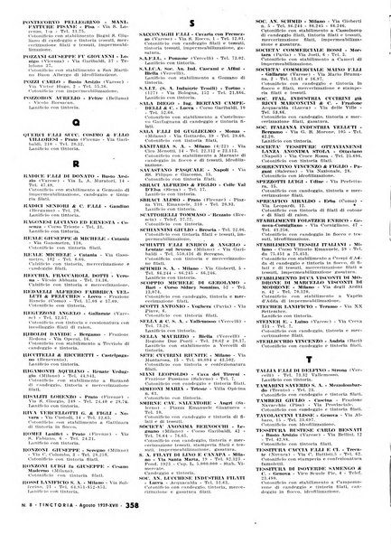 Tinctoria i progressi delle industrie tintorie e tessili