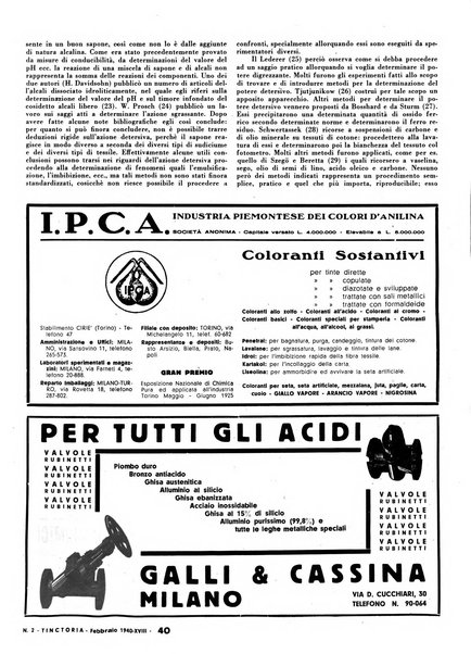 Tinctoria i progressi delle industrie tintorie e tessili