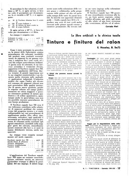 Tinctoria i progressi delle industrie tintorie e tessili