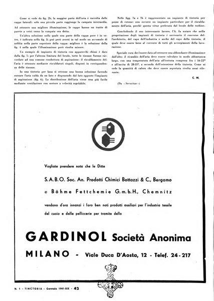 Tinctoria i progressi delle industrie tintorie e tessili