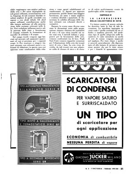 Tinctoria i progressi delle industrie tintorie e tessili