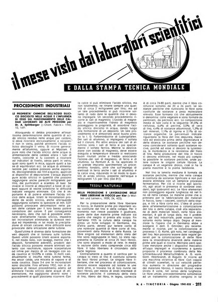 Tinctoria i progressi delle industrie tintorie e tessili