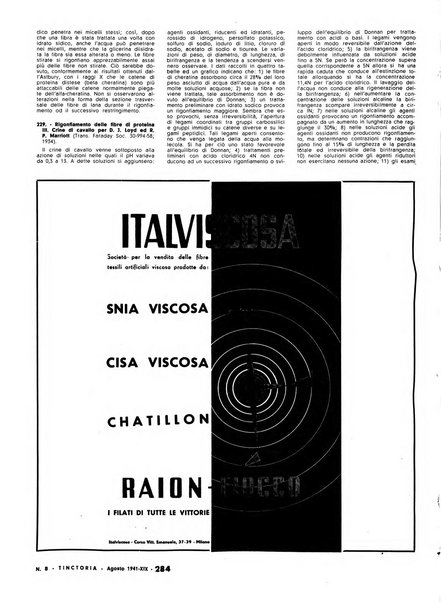 Tinctoria i progressi delle industrie tintorie e tessili