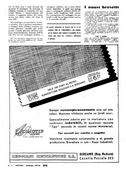 Tinctoria i progressi delle industrie tintorie e tessili