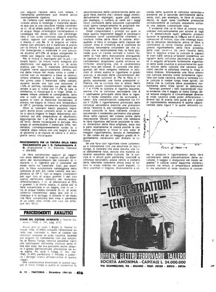 Tinctoria i progressi delle industrie tintorie e tessili