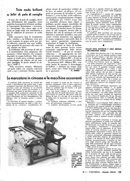 Tinctoria i progressi delle industrie tintorie e tessili