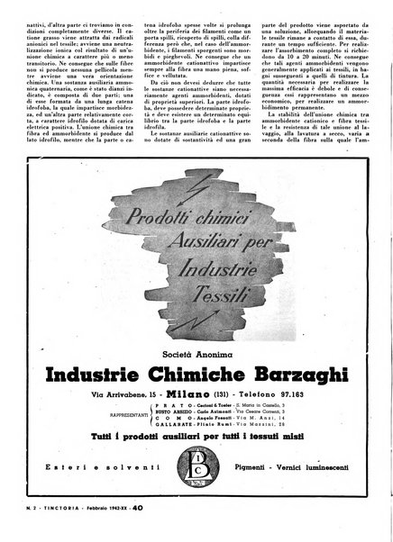 Tinctoria i progressi delle industrie tintorie e tessili