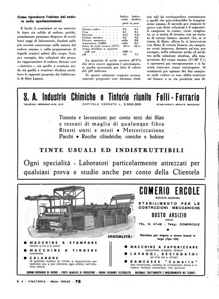 Tinctoria i progressi delle industrie tintorie e tessili