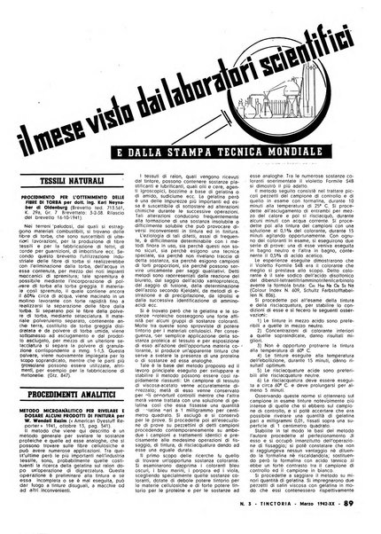 Tinctoria i progressi delle industrie tintorie e tessili