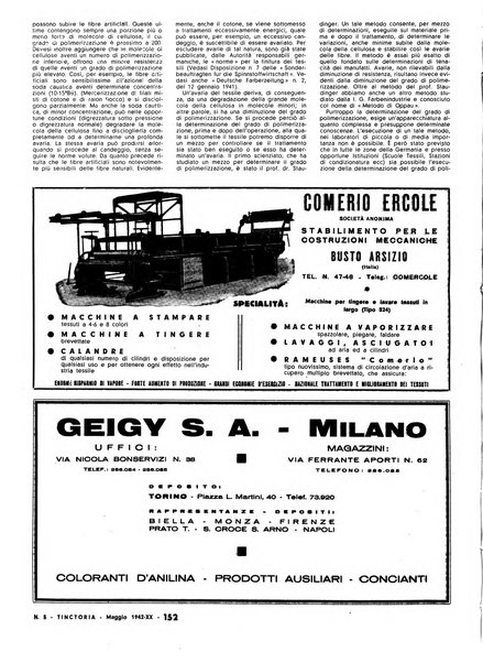 Tinctoria i progressi delle industrie tintorie e tessili